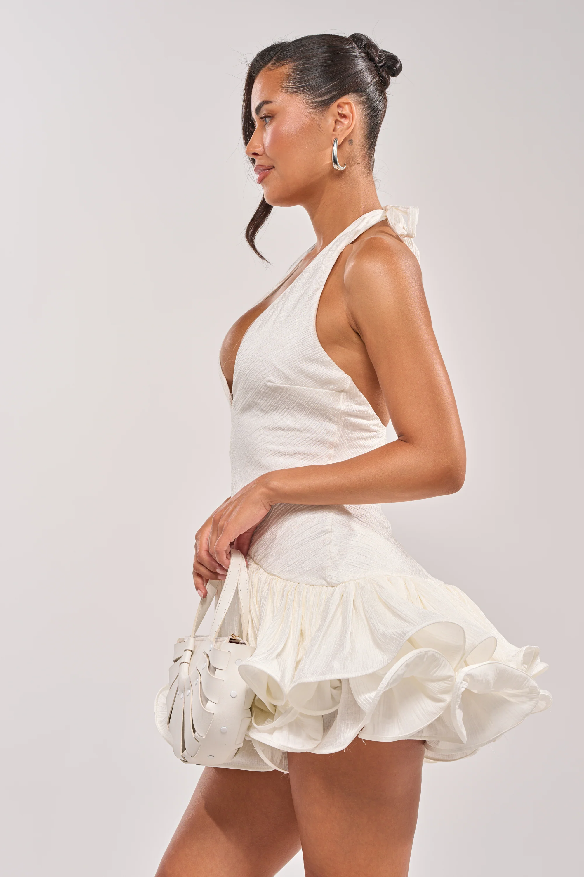 WILD HEART HALTER MINI DRESS - Image 5