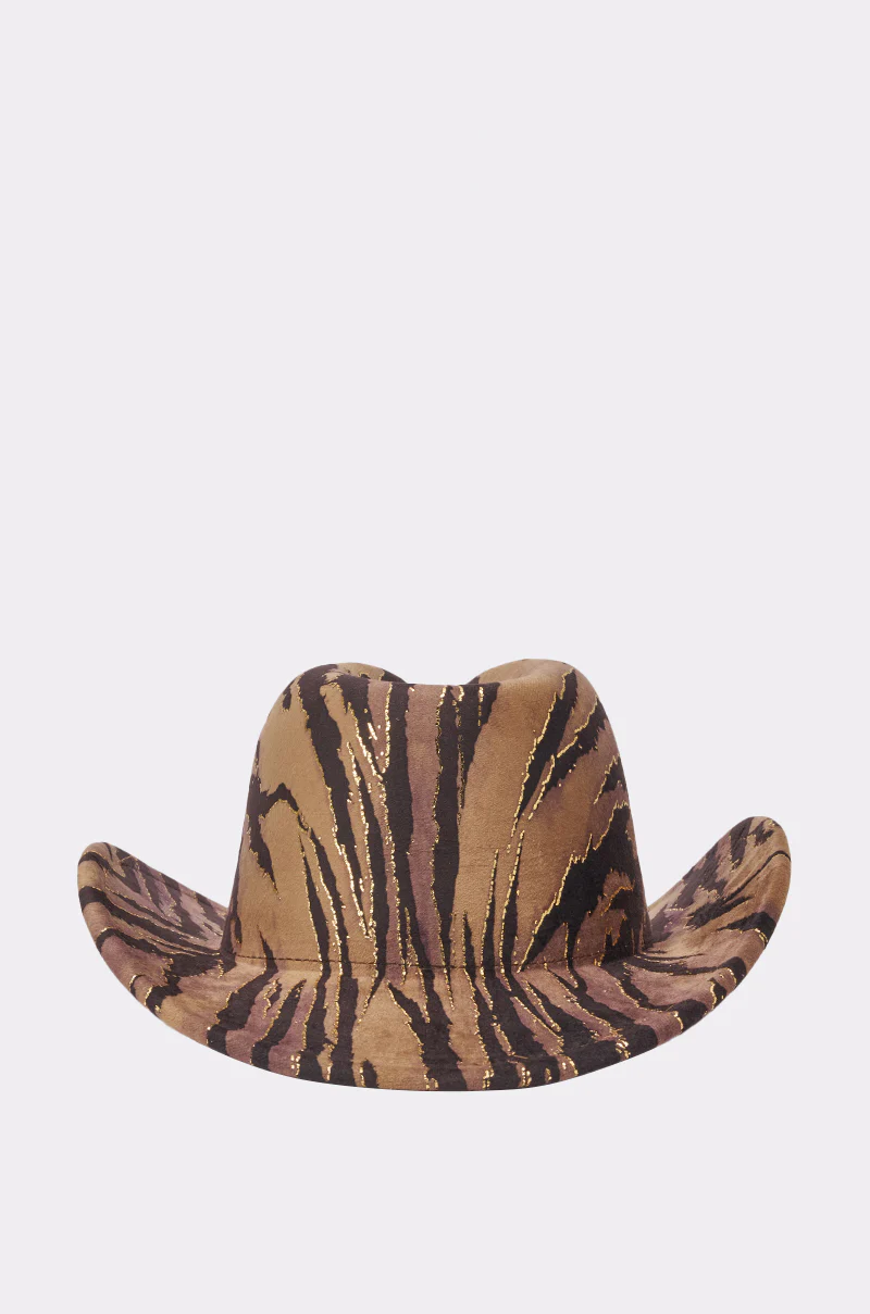 WILD ONE VELVET COWBOY HAT - Image 4