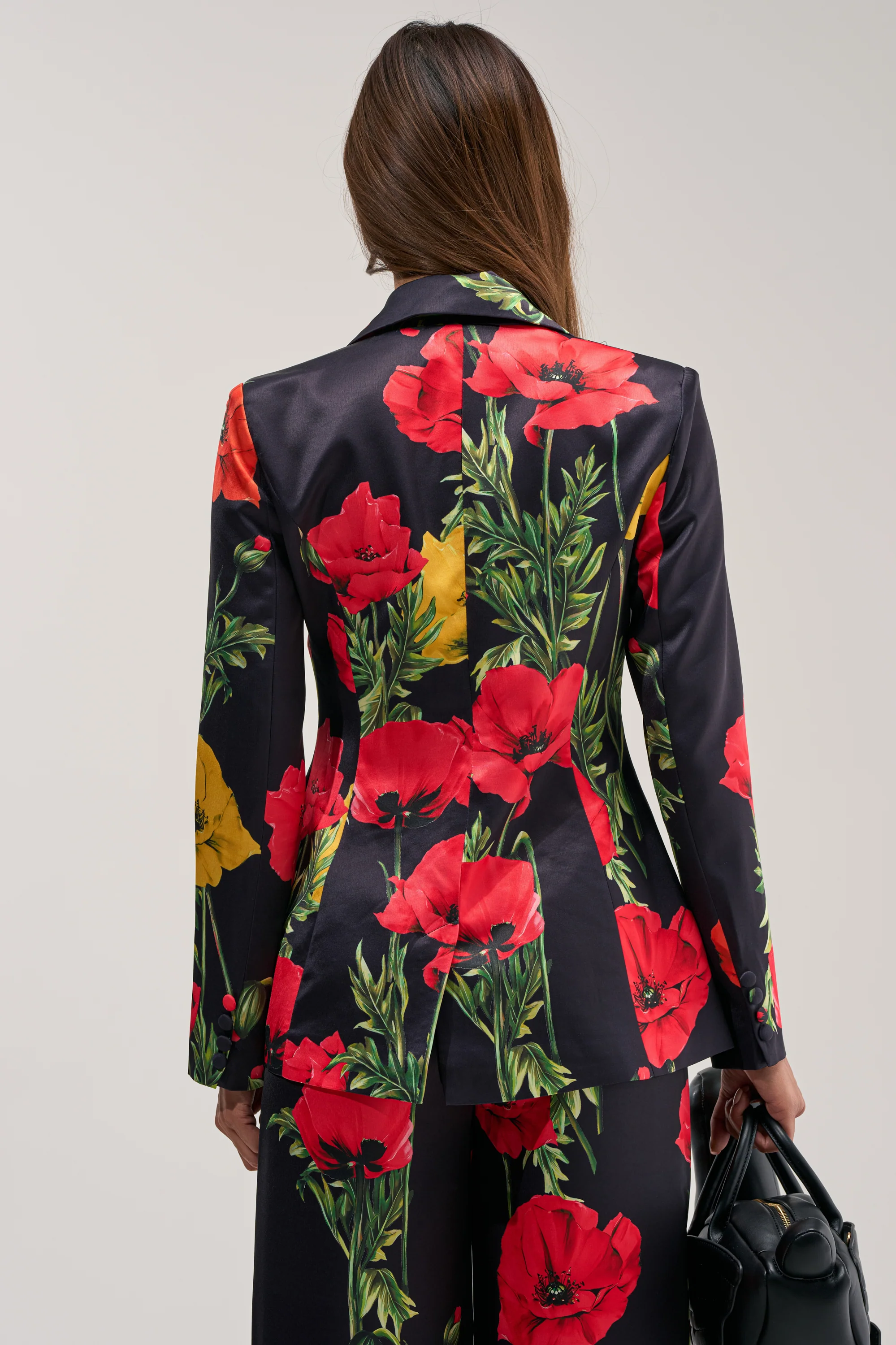WILDFLOWER SATIN BLAZER - Image 6