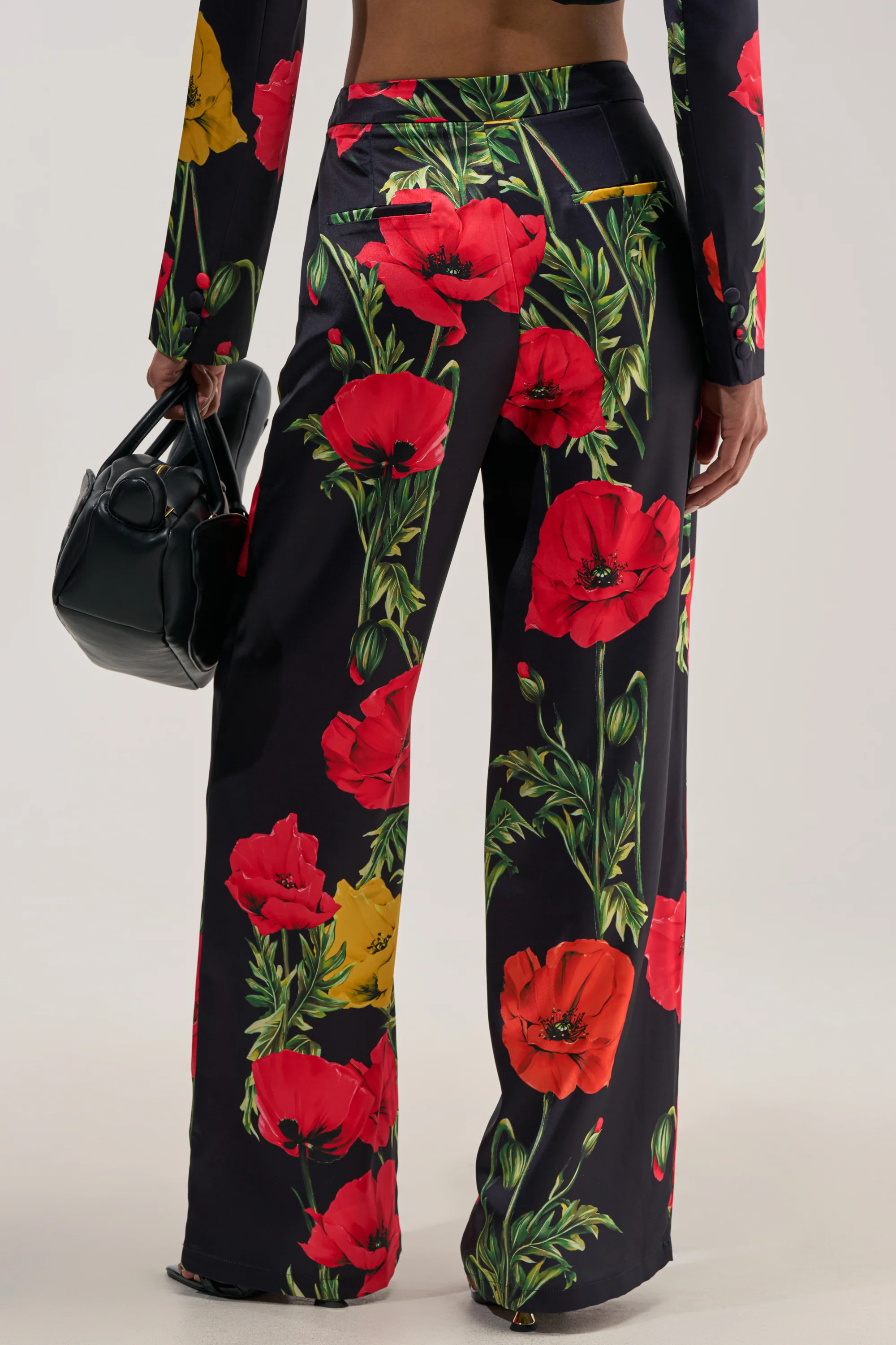 WILDFLOWER SATIN TROUSER - Image 5