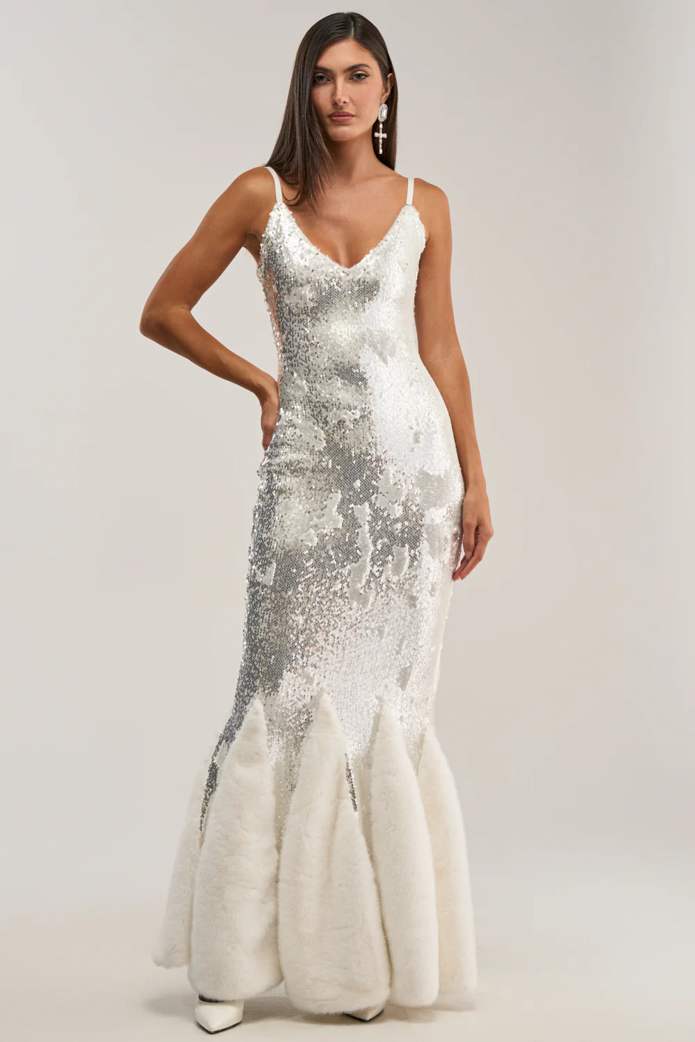 WORTH THE STARES EMBELLISHED MAXI DRESS - Image 5